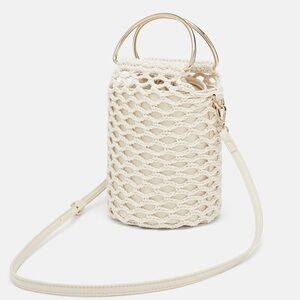 ZARA Crochet Shopper Bag BNWT